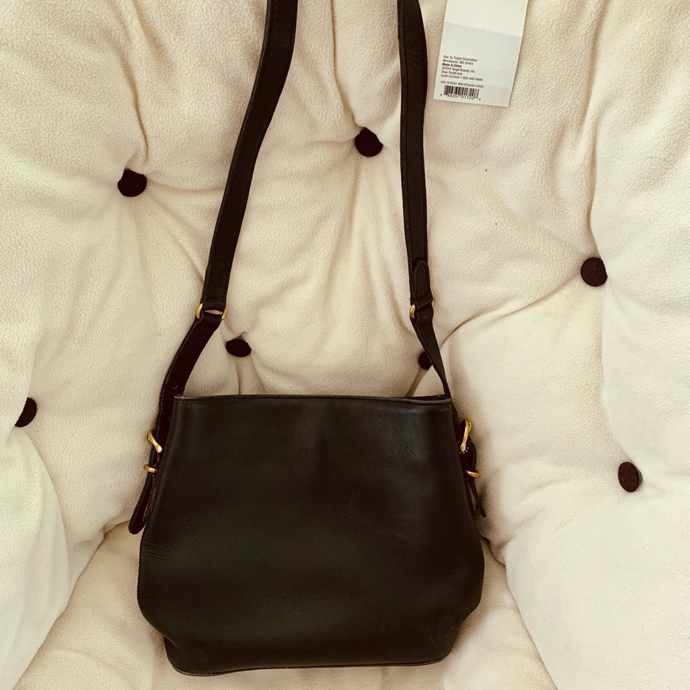 Black Coach leather Purse